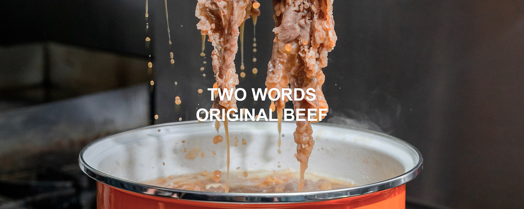 TWO WORDS ORIGINAL BEEF