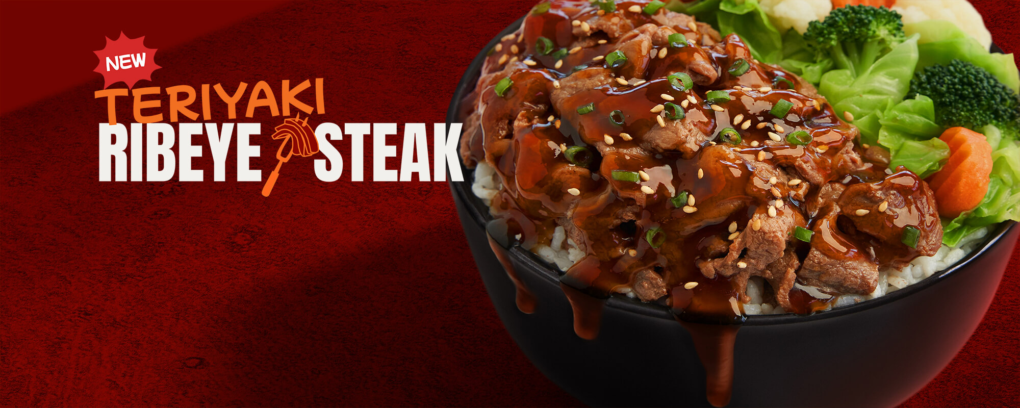 New! Teriyaki Ribeye Steak